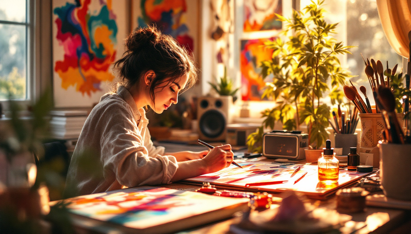 découvrez comment le cbd pourrait influencer votre créativité et stimuler votre inspiration artistique. explorez les effets potentiels du cannabidiol sur le processus créatif et les témoignages d'artistes en quête d'un nouvel élan créatif.